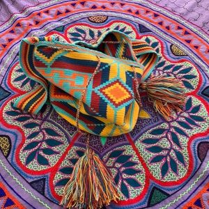 Colourful Tribal Mochilla bag